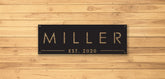 Custom Family Metal Sign Metal Name Sign Metal Signs Decorations